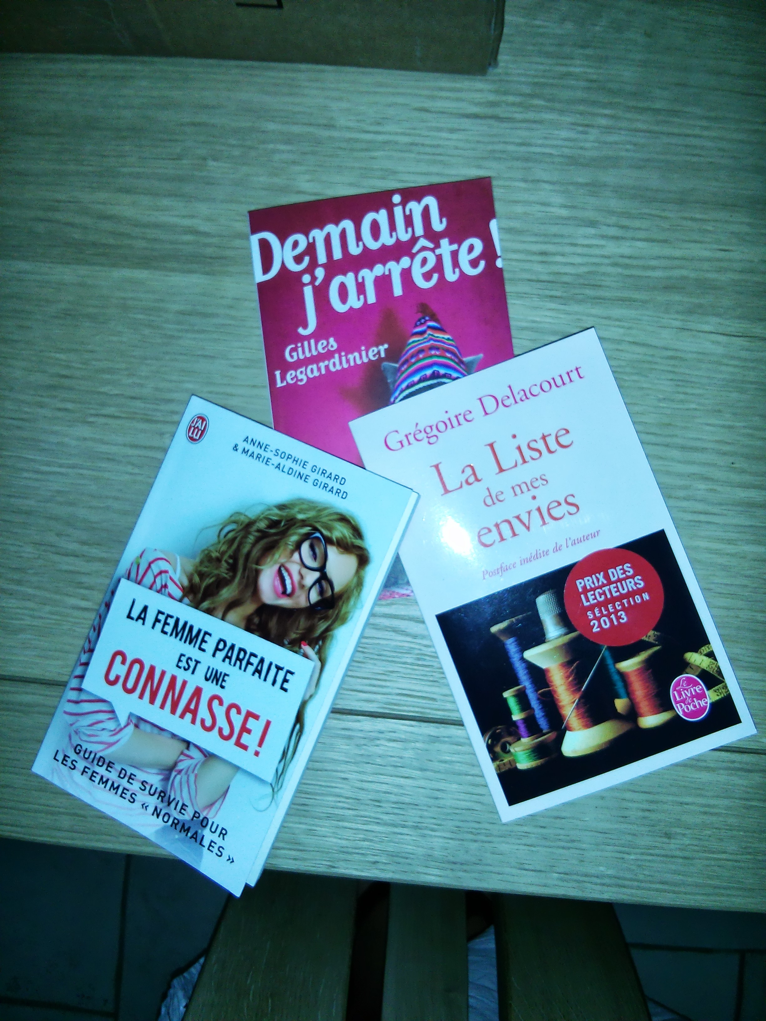 mes achats de la semaine