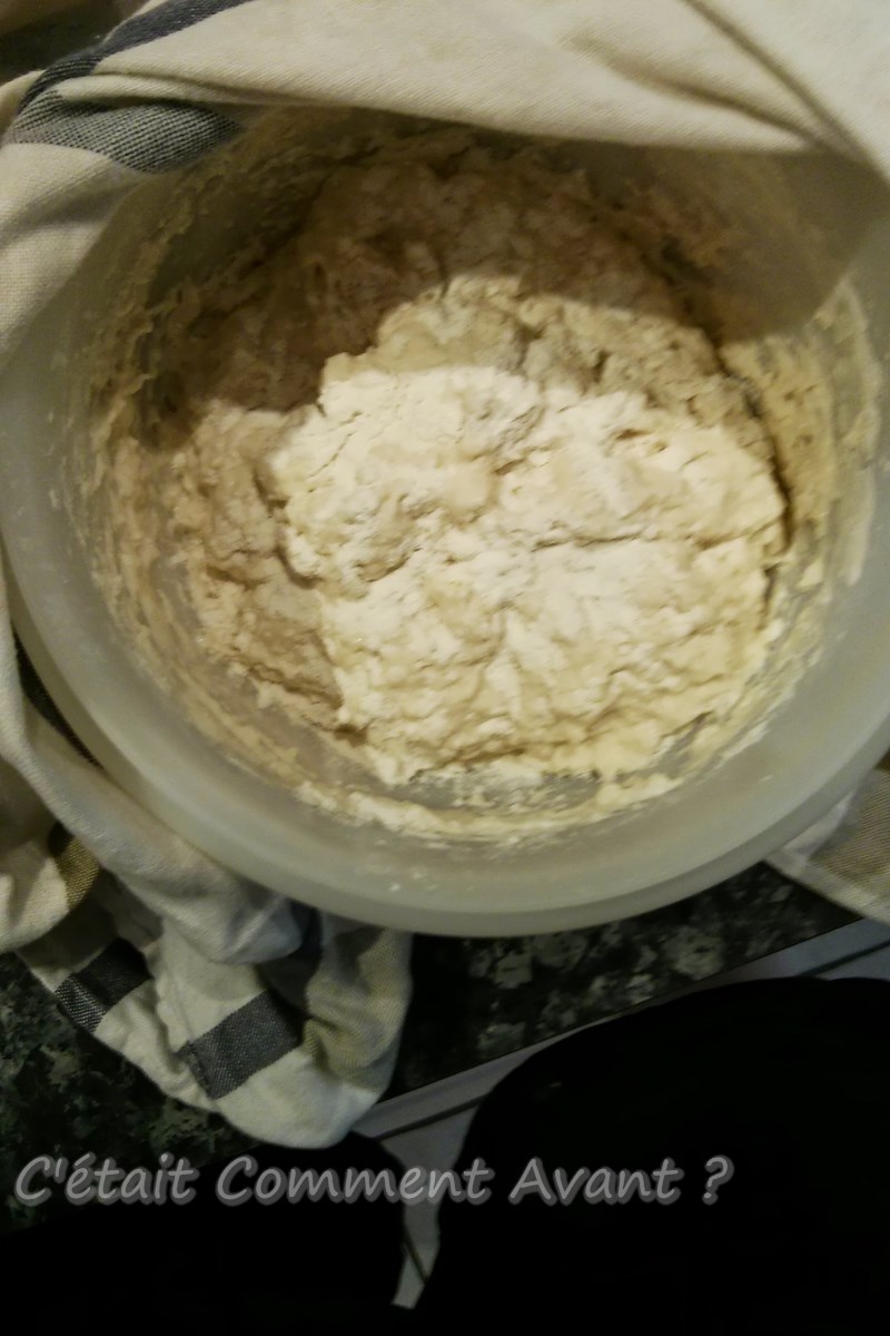 5 min chrono pour préparer la pâte