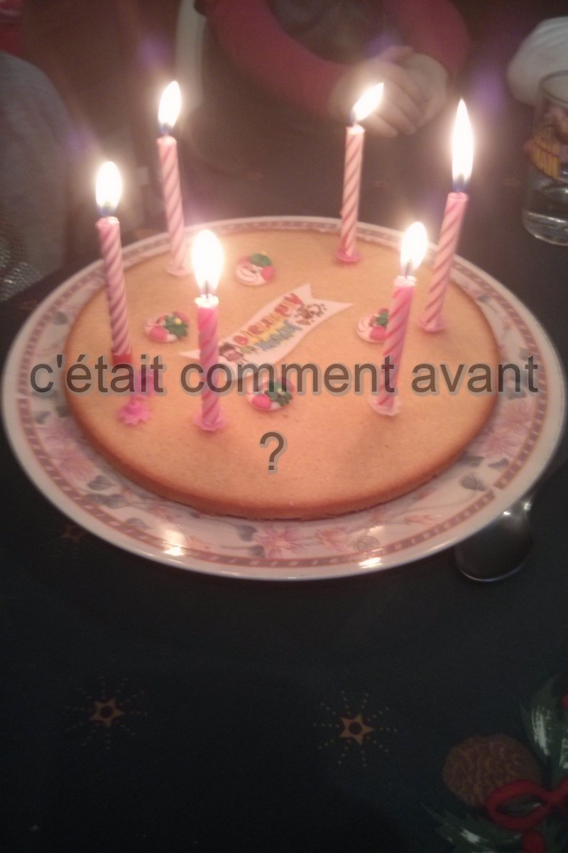 Fêter l'anniversaire de ma nièce, née le 25 decembre