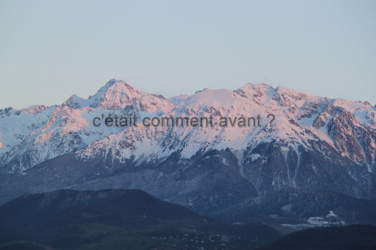 Ne jamais se lasser de ce paysage que j'aime tant
