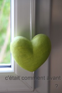 un coeur récupérer sur une déco de mariage :-)