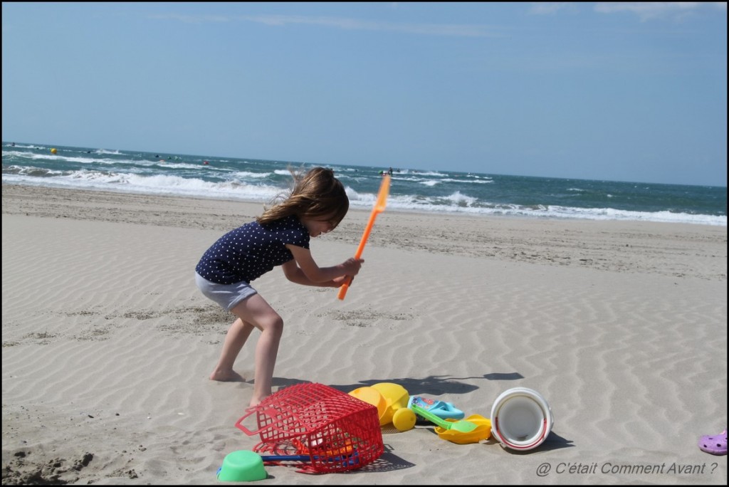 Jouer dans le sable
