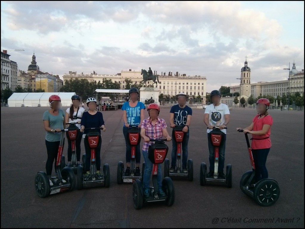 Emmener son équipe faire du Segway