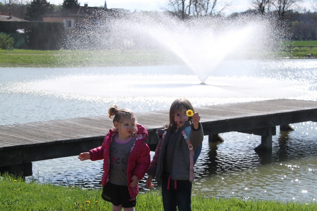 En allant au parc se ballader