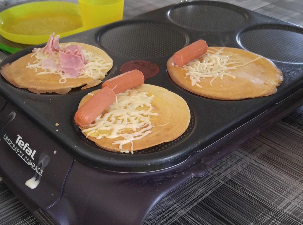 Mes hormones ont choisi le repas du samedi soir : crêpes party !