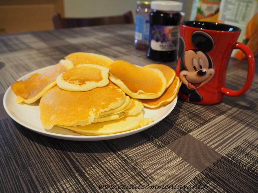 Les pancakes du samedi matin ! 